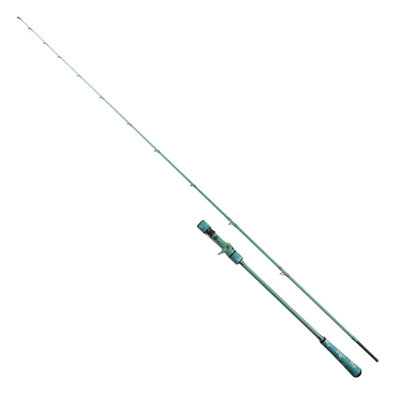 Factory Solid Carbon Jigging Rod with Fuji Guides PE 1-3 & 2-4 Casting Weight 18kgs Capacity for Big Fish Deep Sea
Factory Solid Carbon Jigging Rod with Fuji Guides PE 1-3 & 2-4 Casting Weight 18kgs Capacity for Big Fish Deep Sea