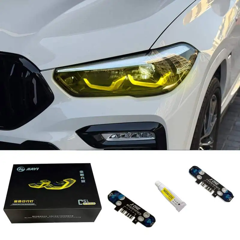 J ONE for BMW G05 G06 F95 F96 X5 X6 X5M X6M CSL yellow drl2019 2020 2021 2022 LED headlight daytime running light
J ONE for BMW G05 G06 F95 F96 X5 X6 X5M X6M CSL yellow drl2019 2020 2021 2022 LED headlight daytime running light