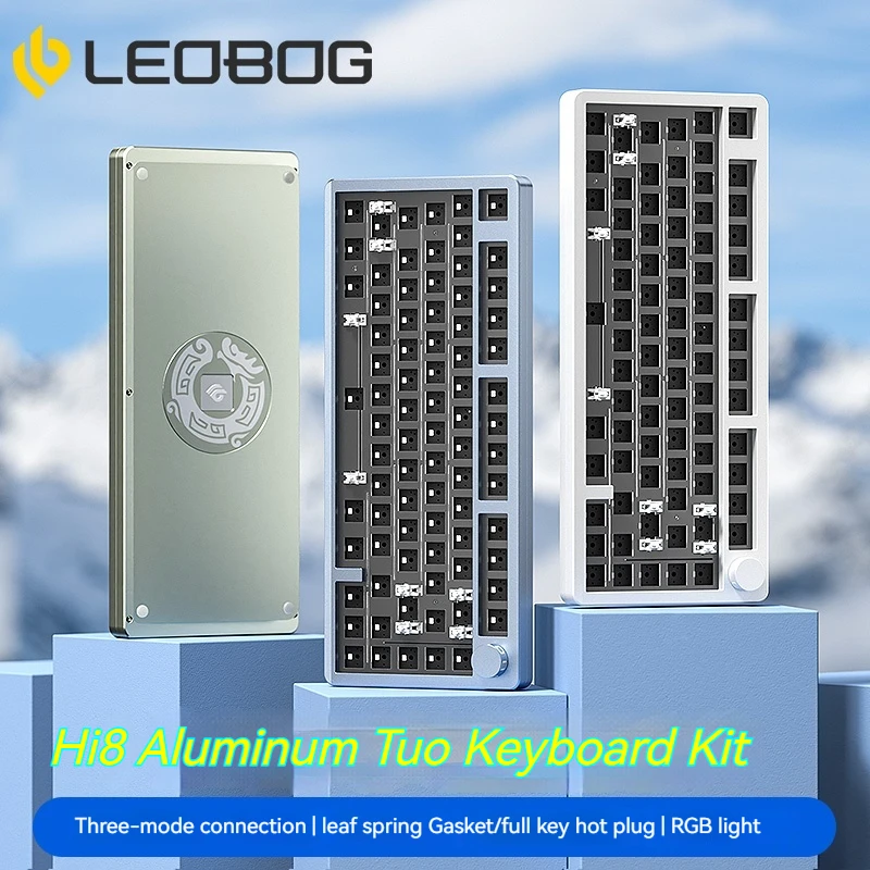 Presale Leobog Hi8 Bluetooth 2.4g Wireless Usb Three Mode Mechanical Keyboard Kit Gasket Structure Rgb Light Effect GameKeyboard
Presale Leobog Hi8 Bluetooth 2.4g Wireless Usb Three Mode Mechanical Keyboard Kit Gasket Structure Rgb Light Effect GameKeyboard