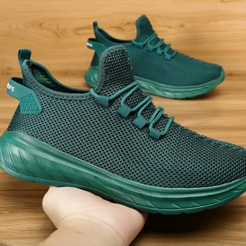 Высококачественная дышащая мужская обувь с сеткой, Нескользящие мужские кроссовки, уличная спортивная обувь для пешего туризма, повседневная обувь для бега для мужчин
Высококачественная дышащая мужская обувь с сеткой, Нескользящие мужские кроссовки, уличная спортивная обувь для пешего туризма, повседневная обувь для бега для мужчин