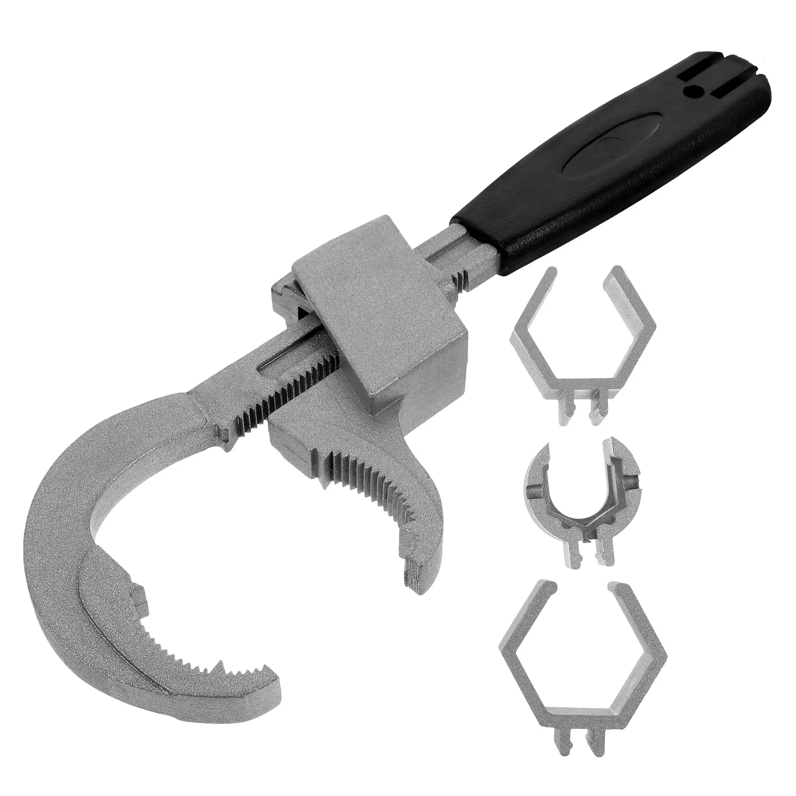 Adjustable Wrench Open End Ratchet Sink Bathroom Faucet Household Basin Monkey Pipe Tool
Adjustable Wrench Open End Ratchet Sink Bathroom Faucet Household Basin Monkey Pipe Tool