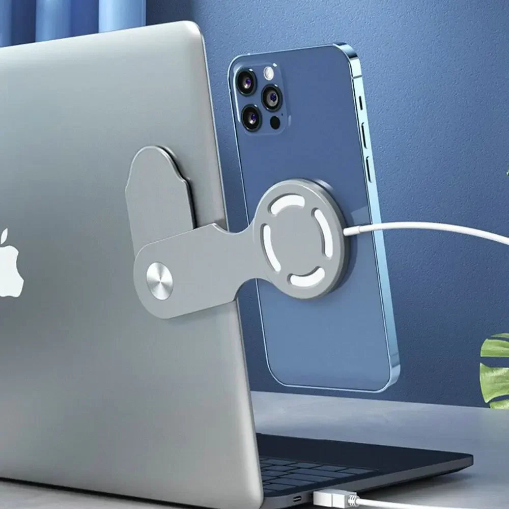 Computer Phone Foldable Side Holder for Apple Iphone Magsafe Charging Stand Screen Folding Magnetic Charger Stand Kit Bracket
Computer Phone Foldable Side Holder for Apple Iphone Magsafe Charging Stand Screen Folding Magnetic Charger Stand Kit Bracket