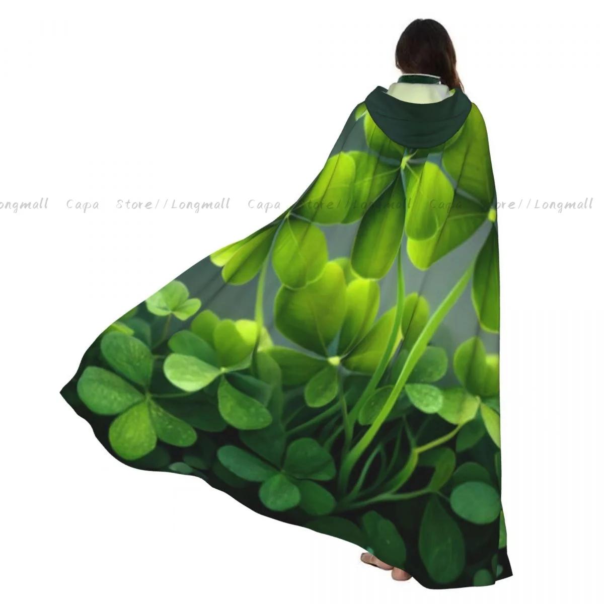 Плащ ведьмы с четырехлистным клевером, зеленые оттенки, костюм для косплея на Хэллоуин, унисекс, взрослый плащ, ретро-накидка в старинном стиле
Плащ ведьмы с четырехлистным клевером, зеленые оттенки, костюм для косплея на Хэллоуин, унисекс, взрослый плащ, ретро-накидка в старинном стиле