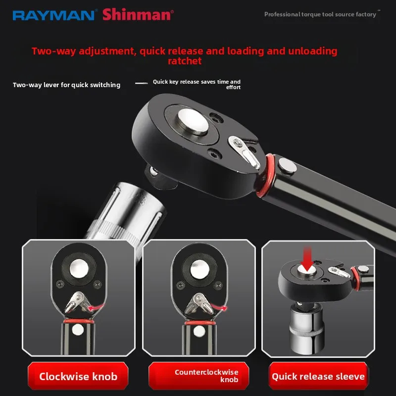 Preset Adjustable Torque Wrench 3/8 Inch Drive Kg Torque Wrench Auto Repair Ratchet Tool
Preset Adjustable Torque Wrench 3/8 Inch Drive Kg Torque Wrench Auto Repair Ratchet Tool