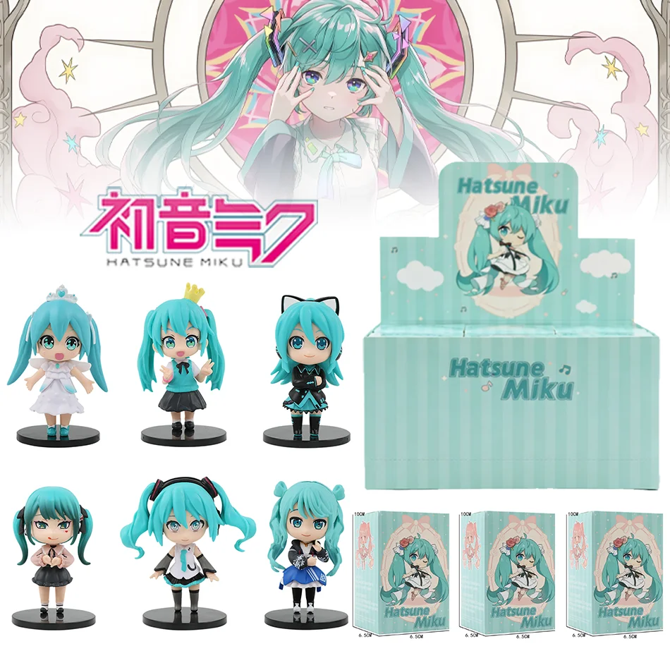 New Hatsune Miku Mini Figure 6PCS Blind Box Set Cute Q Version Home Desktop Decoration Collection Ornaments
New Hatsune Miku Mini Figure 6PCS Blind Box Set Cute Q Version Home Desktop Decoration Collection Ornaments