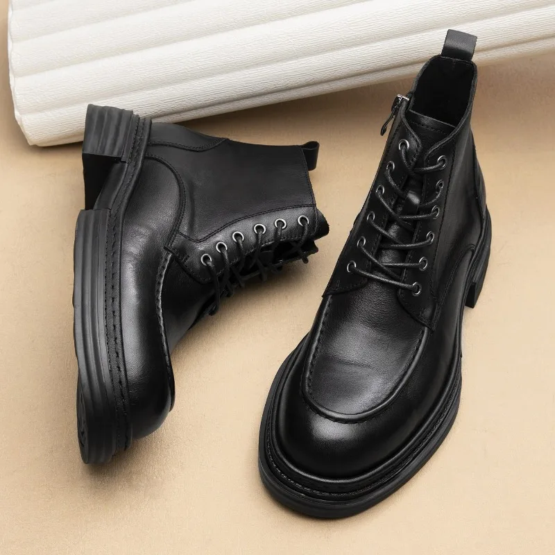 Элегантные мужские ботинки челси из мягкой воловьей кожи ручной работы, качественные, удобные, весна 2026, в британском стиле, черные, деловые, на щиколотку
Элегантные мужские ботинки челси из мягкой воловьей кожи ручной работы, качественные, удобные, весна 2026, в британском стиле, черные, деловые, на щиколотку