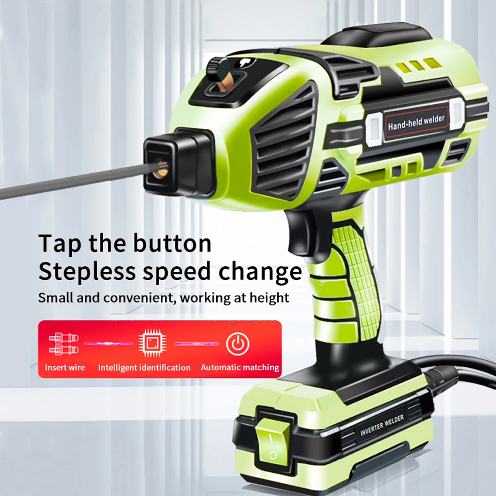 4600W Handheld Inverter Arc Welder Portable Electric Welding Machine 220V 110V Steel Mask Brush For DIY Home Welding EU Plug
4600W Handheld Inverter Arc Welder Portable Electric Welding Machine 220V 110V Steel Mask Brush For DIY Home Welding EU Plug