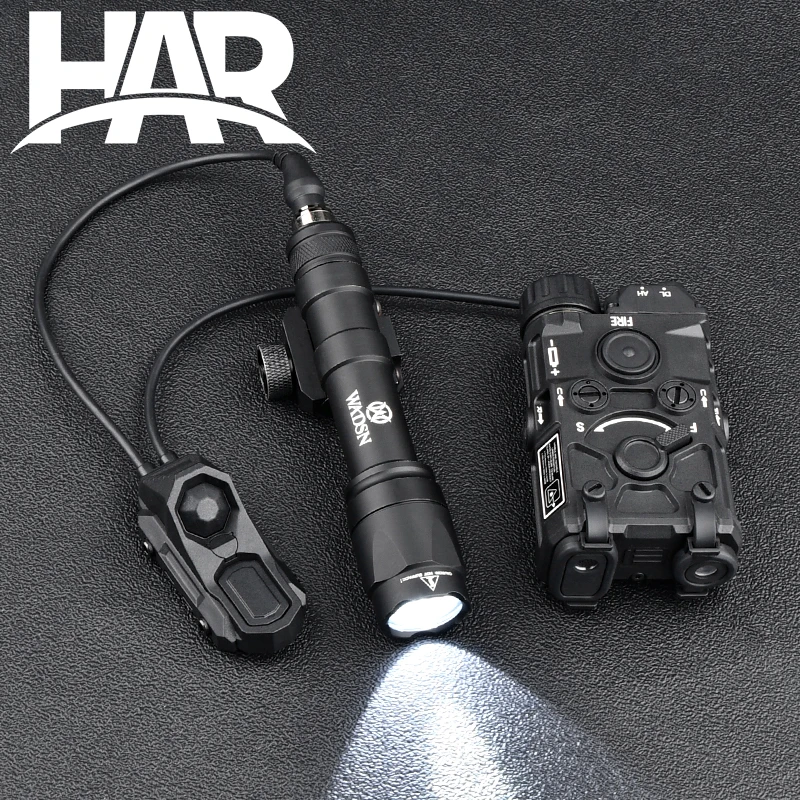 WADSN OGL Flashlight Combo M300 M600 White Strobe Light AXON Dual Control Switch PEQ Universal Tactical Lighting Accessories
WADSN OGL Flashlight Combo M300 M600 White Strobe Light AXON Dual Control Switch PEQ Universal Tactical Lighting Accessories