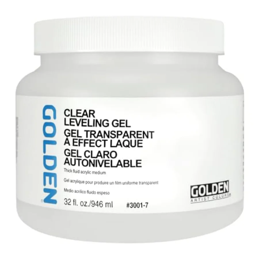 Clear Leveling Gel, 32 fl. oz. Jar, Professional Acrylic Gel Medium, Transparent
Clear Leveling Gel, 32 fl. oz. Jar, Professional Acrylic Gel Medium, Transparent
