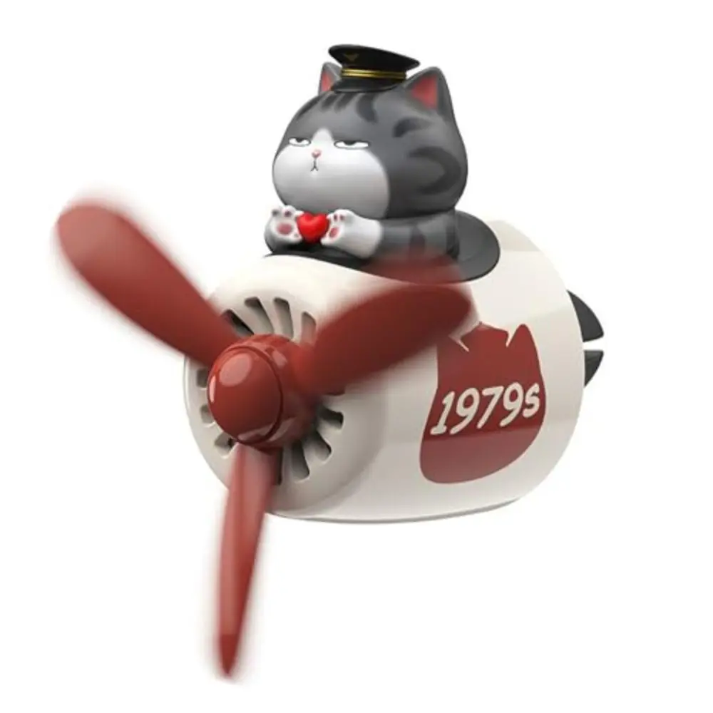 Автомобильные освежители воздуха Love Cat Pilot, вращающийся пропеллер, автоматический вентиляционный автомобильный диффузор, милый кот-самолет с 2 упаковками сменных планшетов
Автомобильные освежители воздуха Love Cat Pilot, вращающийся пропеллер, автоматический вентиляционный автомобильный диффузор, милый кот-самолет с 2 упаковками сменных планшетов
