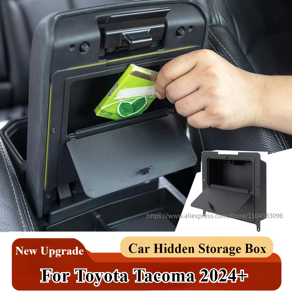 For Toyota Tacoma 2024+ Car Center Console Organizer Hidden Storage Box Car Armrest Box Lid Storage Box Stowing Accessories 
For Toyota Tacoma 2024+ Car Center Console Organizer Hidden Storage Box Car Armrest Box Lid Storage Box Stowing Accessories
