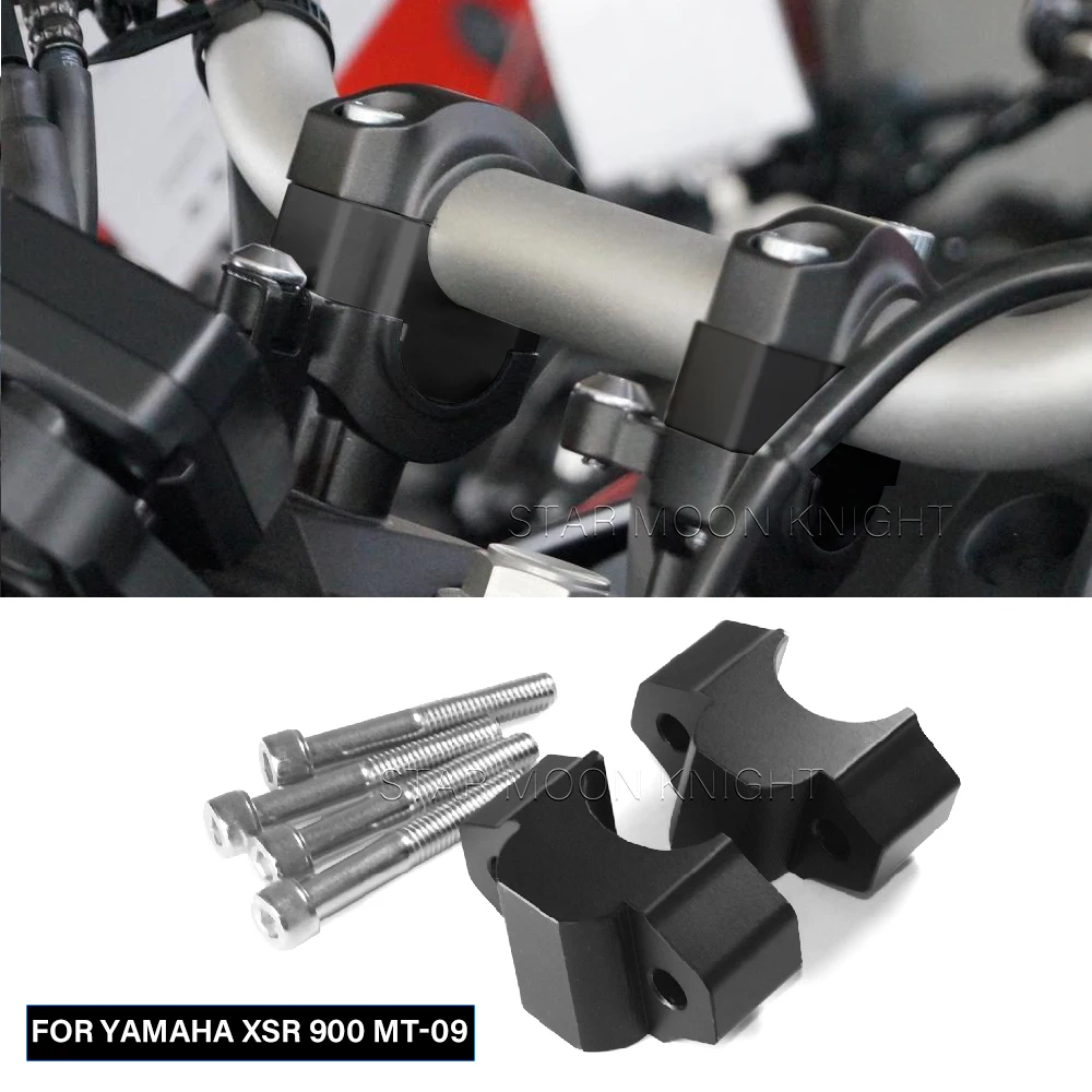 Motorcycle Handlebar Riser For Yamaha MT-09 MT09 2013-2020 XSR 900 XSR900 2015- Handlebar Riser Extender Height Increase 28.6mm
Motorcycle Handlebar Riser For Yamaha MT-09 MT09 2013-2020 XSR 900 XSR900 2015- Handlebar Riser Extender Height Increase 28.6mm