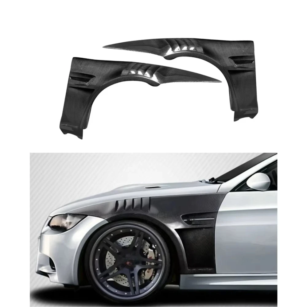 Real Carbon Fiber Front Side Bumper Trims MBJ Style for 3 Series E92 LCI 2008-2013 E92 Fender Trims
Real Carbon Fiber Front Side Bumper Trims MBJ Style for 3 Series E92 LCI 2008-2013 E92 Fender Trims