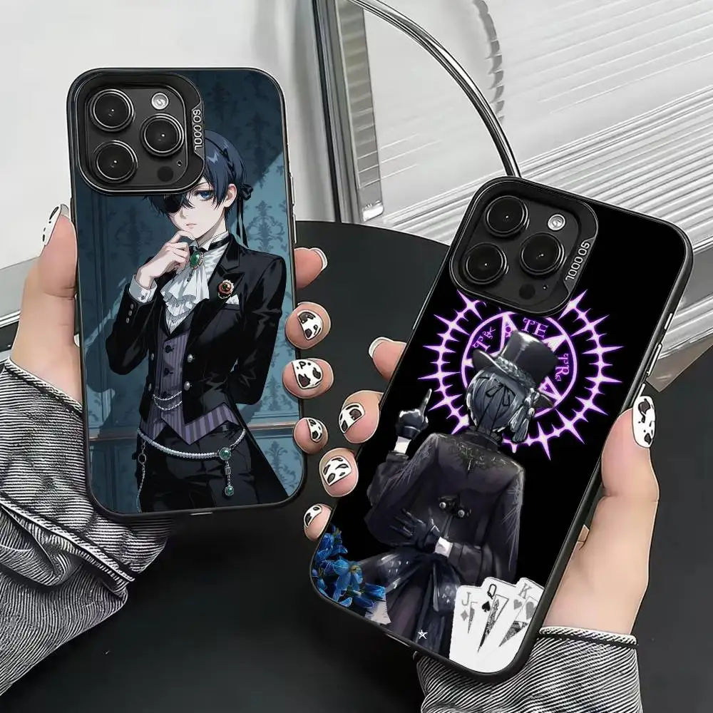 Black Butler Ciel Phone Case For iPhone 17,16,15,14,13,12,11 Plus,Pro Max,XS,Colorful Silver Phone case Funda Cover
Black Butler Ciel Phone Case For iPhone 17,16,15,14,13,12,11 Plus,Pro Max,XS,Colorful Silver Phone case Funda Cover