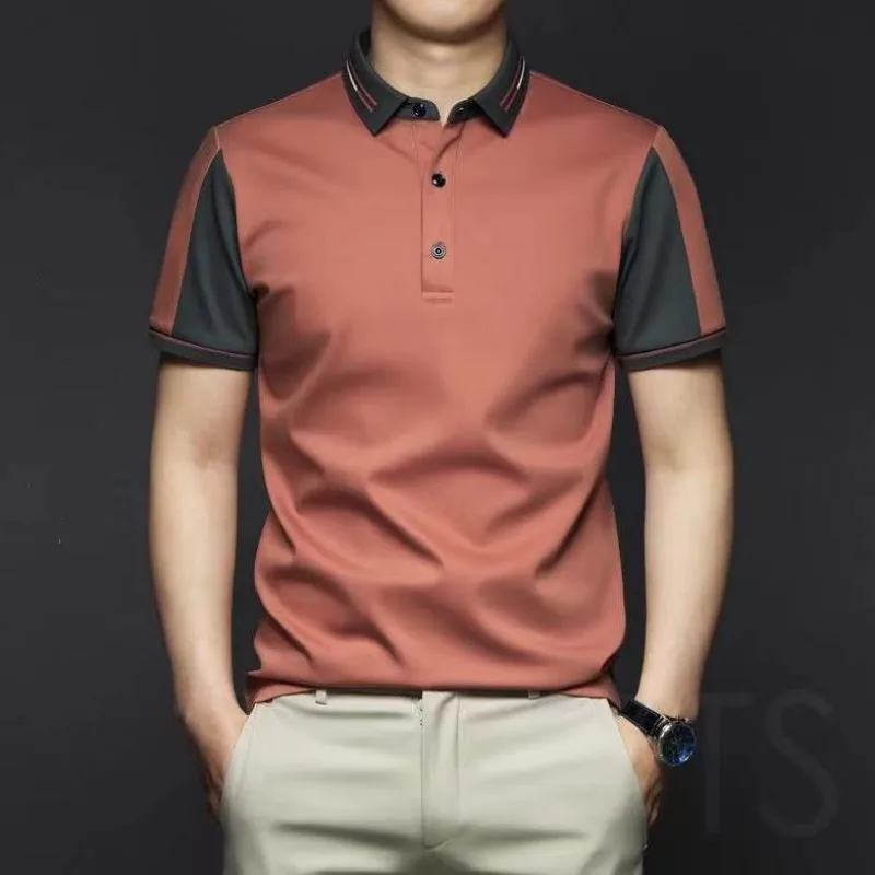 2024Spring Summer New Fashion Polo Neck Short Sleeve Tees Casual Versatile Western Clothing Loose Commuting Men's Polo Shirts
2024Spring Summer New Fashion Polo Neck Short Sleeve Tees Casual Versatile Western Clothing Loose Commuting Men's Polo Shirts