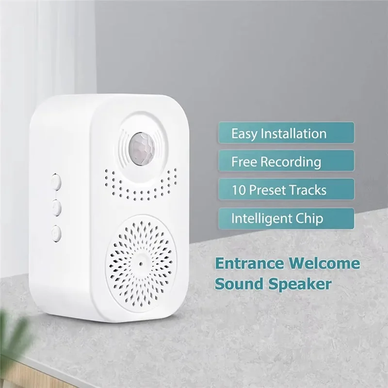 【Rushed】Talking Welcome Doorbell Motion Sensor Store Entrance Smart Doorbell Commercial Access Alarm Home Outdoor Doorbell
【Rushed】Talking Welcome Doorbell Motion Sensor Store Entrance Smart Doorbell Commercial Access Alarm Home Outdoor Doorbell