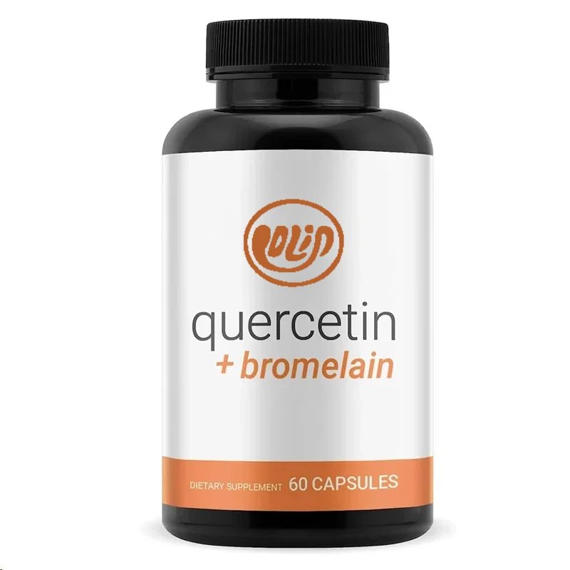Quercetin 500mg Contains High-quality Bromelain, High Absorption Antioxidant, Immune Support And 60 Capsules
Quercetin 500mg Contains High-quality Bromelain, High Absorption Antioxidant, Immune Support And 60 Capsules