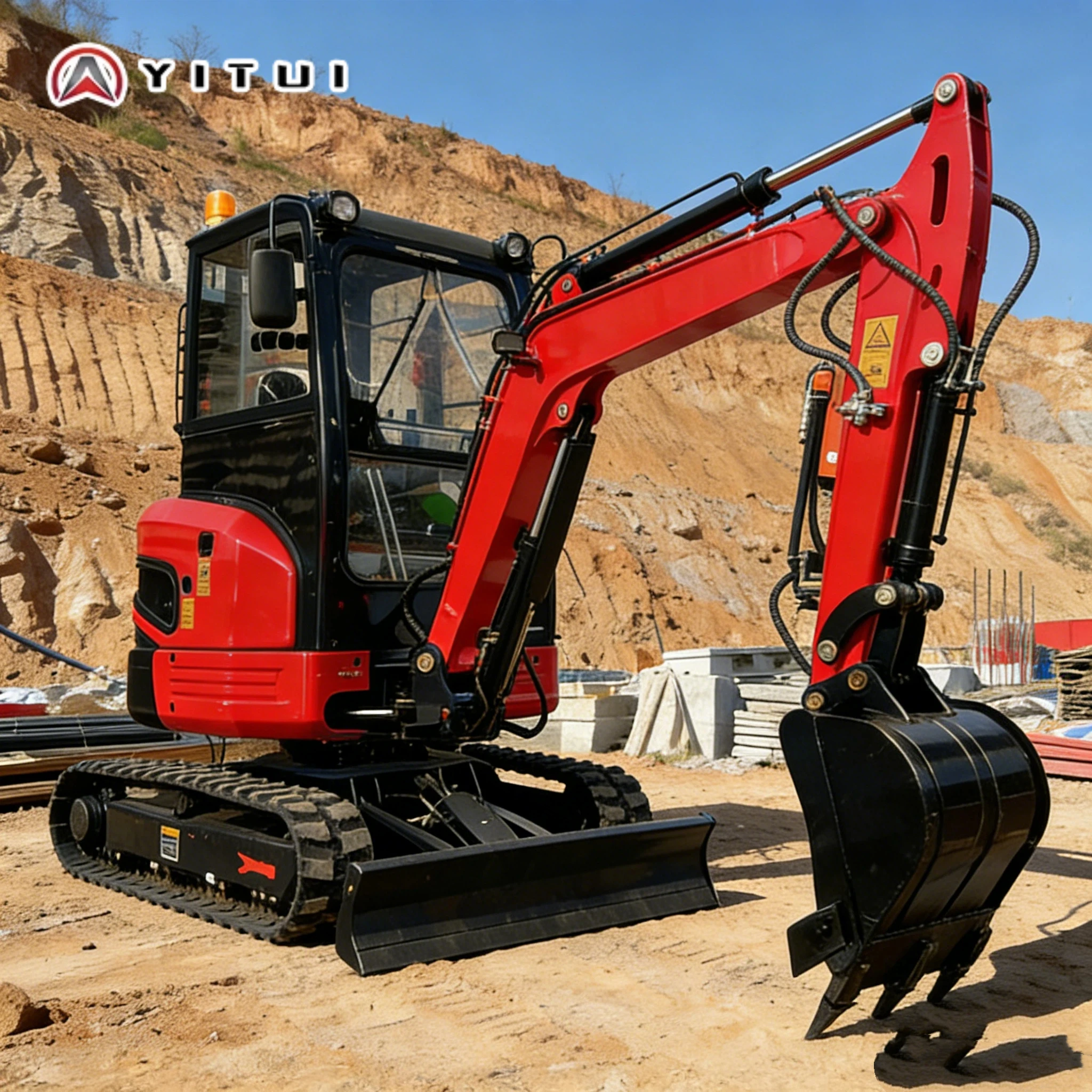 High Efficiency Customized Compact 2.6 Ton Mini Excavator With Rubber Kubota Engine Ce Epa Euro 5 Mini Excavator
High Efficiency Customized Compact 2.6 Ton Mini Excavator With Rubber Kubota Engine Ce Epa Euro 5 Mini Excavator