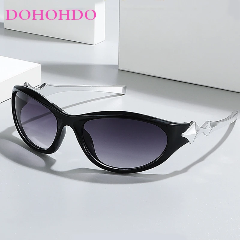 Retro Cat Eye Y2K Sunglasses Woman Men Fashion Luxury Brand Design Hip Hop Shades For Ladies Outdoors Cycling UV400 Eyeglasses
Retro Cat Eye Y2K Sunglasses Woman Men Fashion Luxury Brand Design Hip Hop Shades For Ladies Outdoors Cycling UV400 Eyeglasses