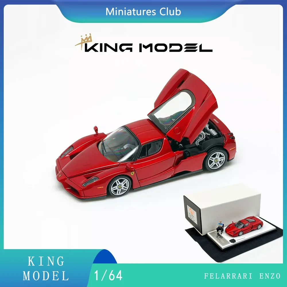 King Model 1:64 Enzo Alloy Open-lid Car Model High-end Collection Ornament Doll
King Model 1:64 Enzo Alloy Open-lid Car Model High-end Collection Ornament Doll