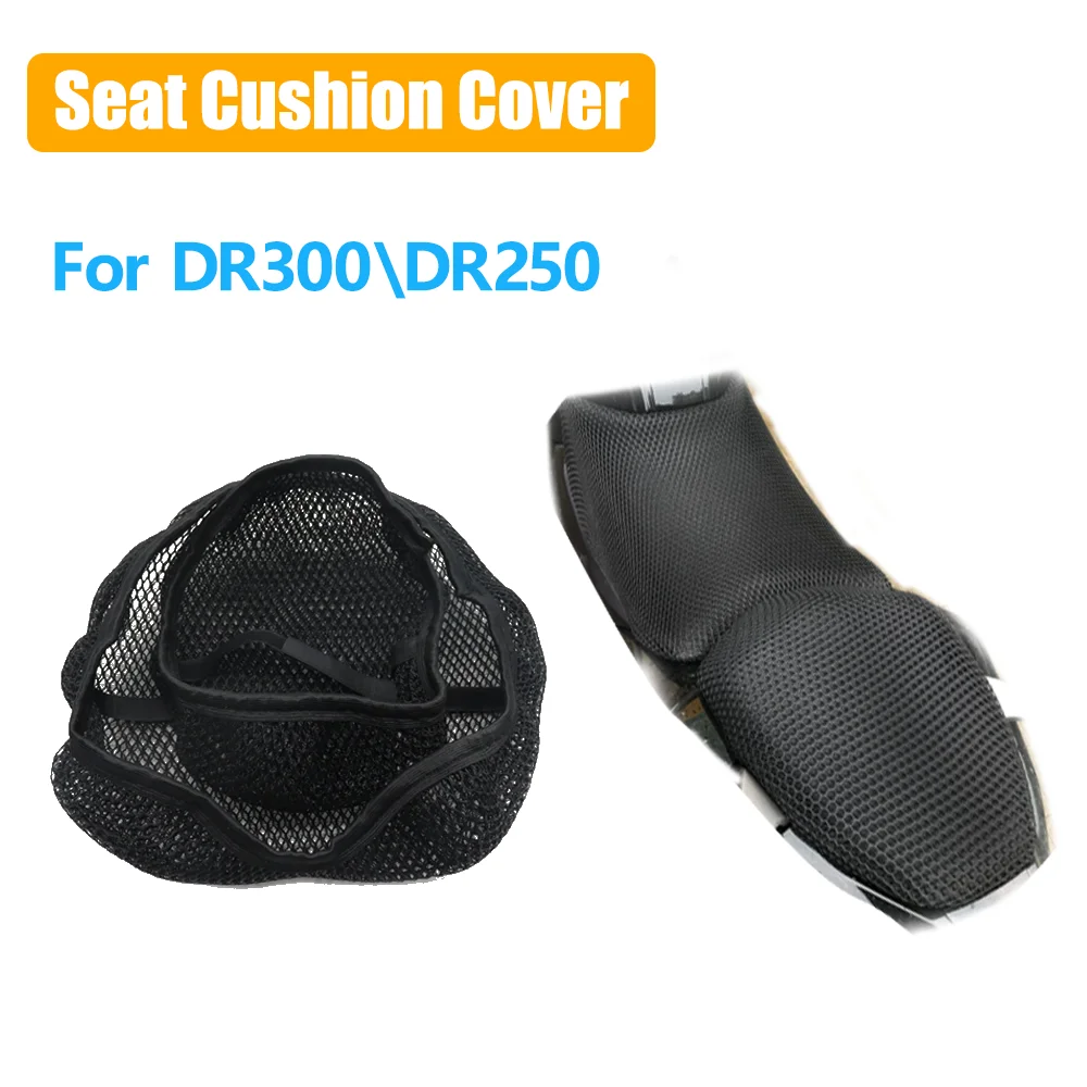 Дышащая сетчатая подушка-накидка на сиденье с 3D-защитой от солнца и антискользящим покрытием для мотоциклов DR300, DR250, DR-300
Дышащая сетчатая подушка-накидка на сиденье с 3D-защитой от солнца и антискользящим покрытием для мотоциклов DR300, DR250, DR-300