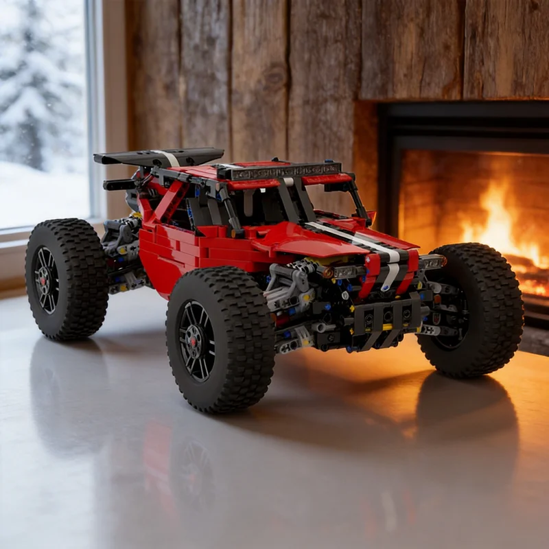 1733pcs MOC 4WD Race Buggy BuWizz MOD Technical Model Building Blocks Construction Christmas Gifts Toy Creative DIY Idea Brick
1733pcs MOC 4WD Race Buggy BuWizz MOD Technical Model Building Blocks Construction Christmas Gifts Toy Creative DIY Idea Brick