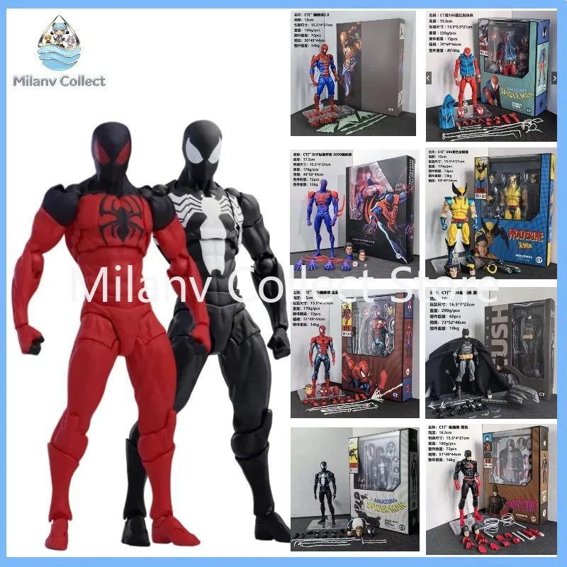 In Stock CT Toys Miguel O'Hara Spider-Man 2099 Across The Spider-Verse Action Figure
In Stock CT Toys Miguel O'Hara Spider-Man 2099 Across The Spider-Verse Action Figure