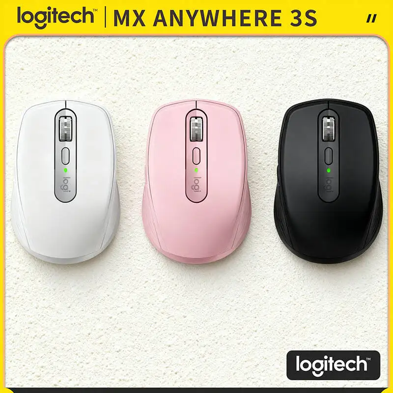 Logitech MX Anywhere 3S Ergonomic Mouse - 8000 DPI, MagSpeed Scroll, Silent Click, Office Use for Daily Work
Logitech MX Anywhere 3S Ergonomic Mouse - 8000 DPI, MagSpeed Scroll, Silent Click, Office Use for Daily Work