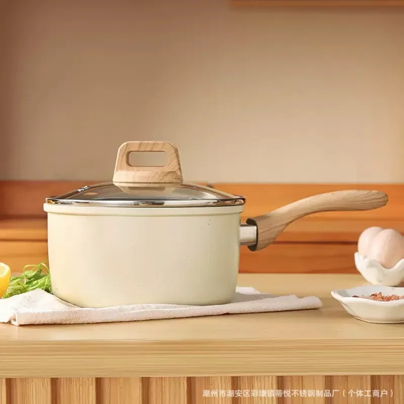 X6-3 full set of pots and pans for household Maifanshi non-stick pan set hotpot
X6-3 full set of pots and pans for household Maifanshi non-stick pan set hotpot