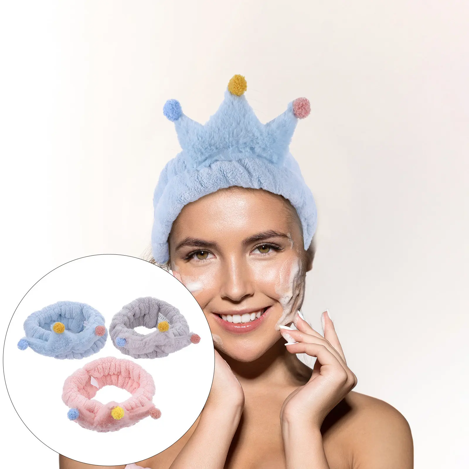 3Pcs Coral Fleece Headbands for Women Elastic Makeup Facial Spa Hairbands Yoga Running Head Wrap Coral Fleece Headbands
3Pcs Coral Fleece Headbands for Women Elastic Makeup Facial Spa Hairbands Yoga Running Head Wrap Coral Fleece Headbands