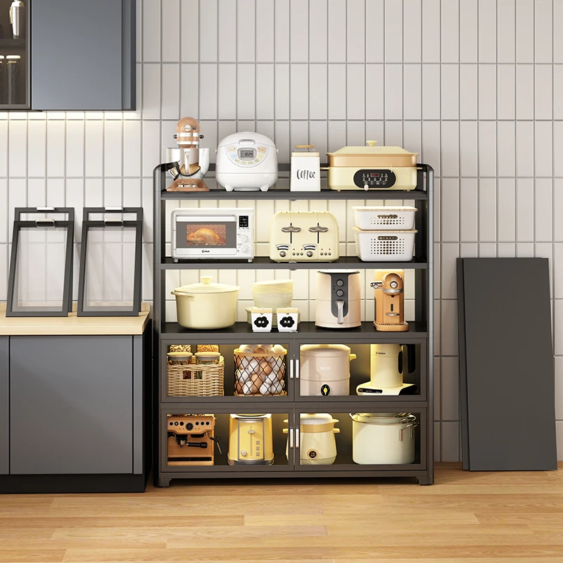 Kitchen side cabinet floor-to-ceiling multi-layer storage storage rack multi-functional household pots and pans
Kitchen side cabinet floor-to-ceiling multi-layer storage storage rack multi-functional household pots and pans