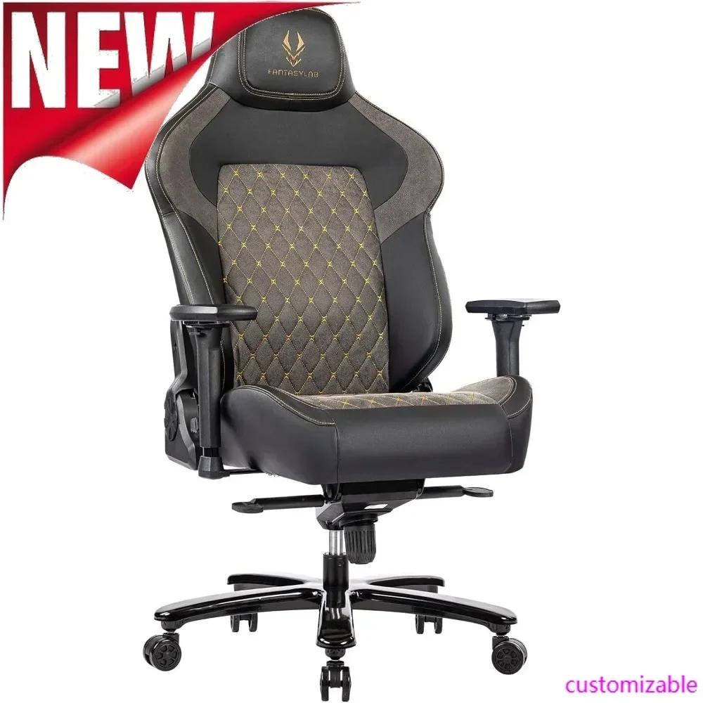 Best- Gaming Chair 440lb Metal Base Memory Foam Lumbar Seat Cushion 4D Adjustable Arms Swivels & Reclines Ergonomic
Best- Gaming Chair 440lb Metal Base Memory Foam Lumbar Seat Cushion 4D Adjustable Arms Swivels & Reclines Ergonomic