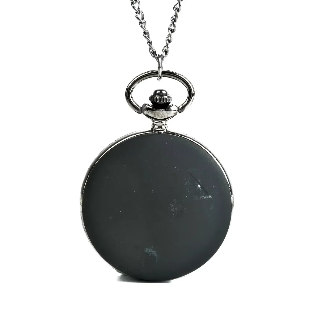 Lorgle Modern Luxury Black Scrub Quartz Pocket Watch Vintage Steampunk Pendant
Lorgle Modern Luxury Black Scrub Quartz Pocket Watch Vintage Steampunk Pendant