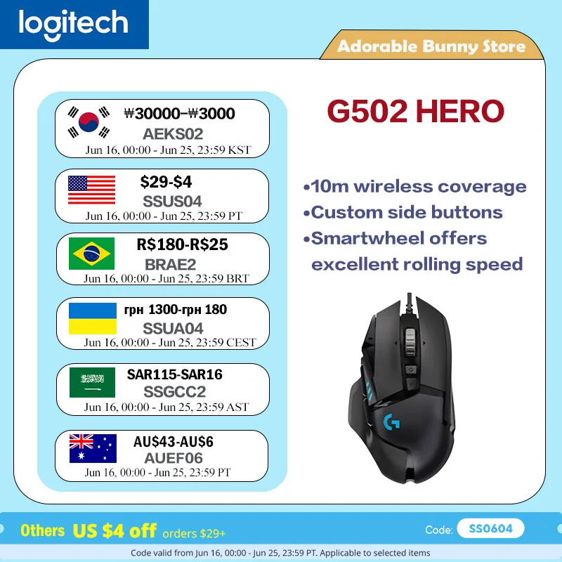 Logitech G502 HERO Кабельная игровая мышь E-Sports Eating Chicken Механическая мышь RGB Light можно сбалансировать для еды курицы Макро Prog
Logitech G502 HERO Кабельная игровая мышь E-Sports Eating Chicken Механическая мышь RGB Light можно сбалансировать для еды курицы Макро Prog
