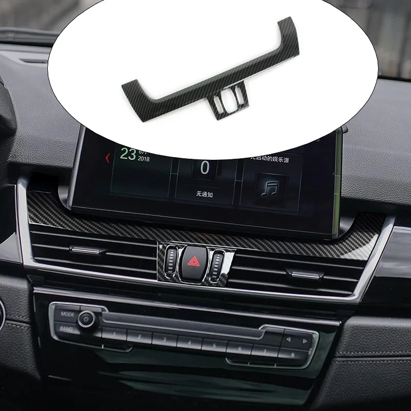 Для BMW 2-й серии Active Tourer F45 ABS Автомобильная консоль Экран навигации под центральной вентиляционной рамкой Цветное украшение из углеродного волокна
Для BMW 2-й серии Active Tourer F45 ABS Автомобильная консоль Экран навигации под центральной вентиляционной рамкой Цветное украшение из углеродного волокна