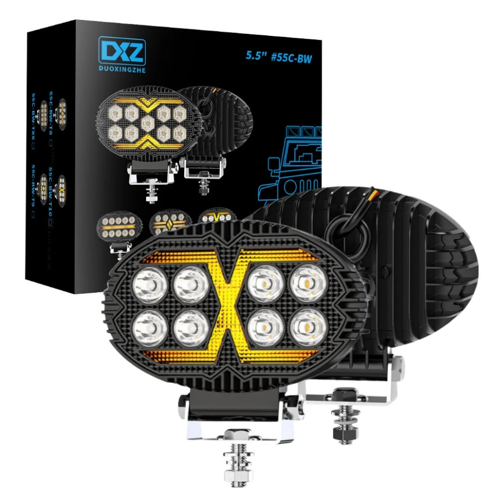 НОВЫЙ 5,5-дюймовый овальный светодиодный рабочий фонарь 12 В 24 В Янтарно-белый DRL Фара для автомобиля Мотоцикл Грузовик Внедорожный 4x4 Противотуманная фара Светодиодная лампа Модернизация
НОВЫЙ 5,5-дюймовый овальный светодиодный рабочий фонарь 12 В 24 В Янтарно-белый DRL Фара для автомобиля Мотоцикл Грузовик Внедорожный 4x4 Противотуманная фара Светодиодная лампа Модернизация