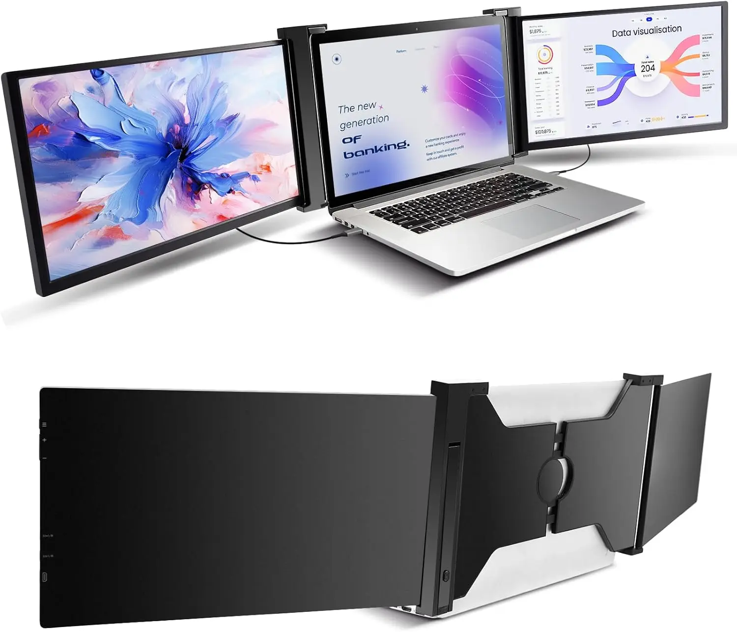 Hot Selling 15.6 Inch IPS Dual Screen For Laptop Extender Portable Triple Plug And Play
Hot Selling 15.6 Inch IPS Dual Screen For Laptop Extender Portable Triple Plug And Play