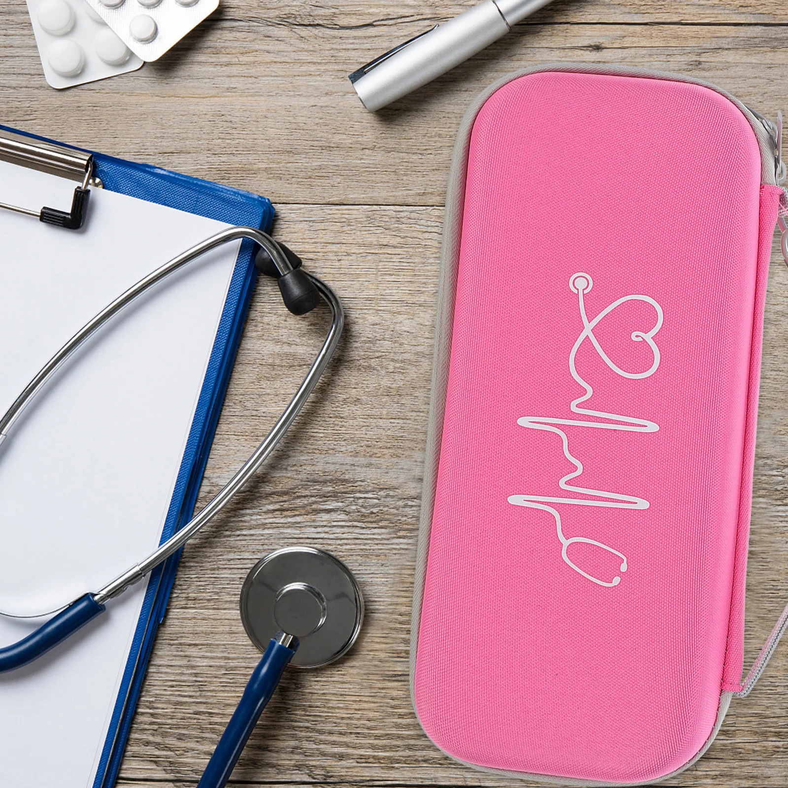 Portable Stethoscope Storage Case Hardshell Protective Carrying Bag Shockproof Travel Holder for Nurses Paramedics Medical Use
Portable Stethoscope Storage Case Hardshell Protective Carrying Bag Shockproof Travel Holder for Nurses Paramedics Medical Use