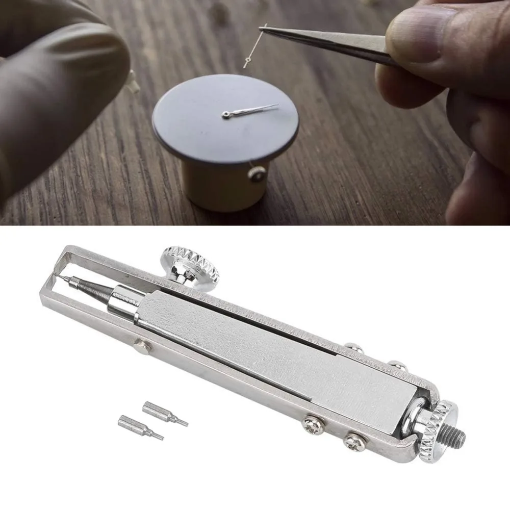 Watchmaker Stainless Steel Watch Hand Presto Lifter Puller Plunger Watch's Hour,Min and Second Hands Remover for ETA 7750
Watchmaker Stainless Steel Watch Hand Presto Lifter Puller Plunger Watch's Hour,Min and Second Hands Remover for ETA 7750