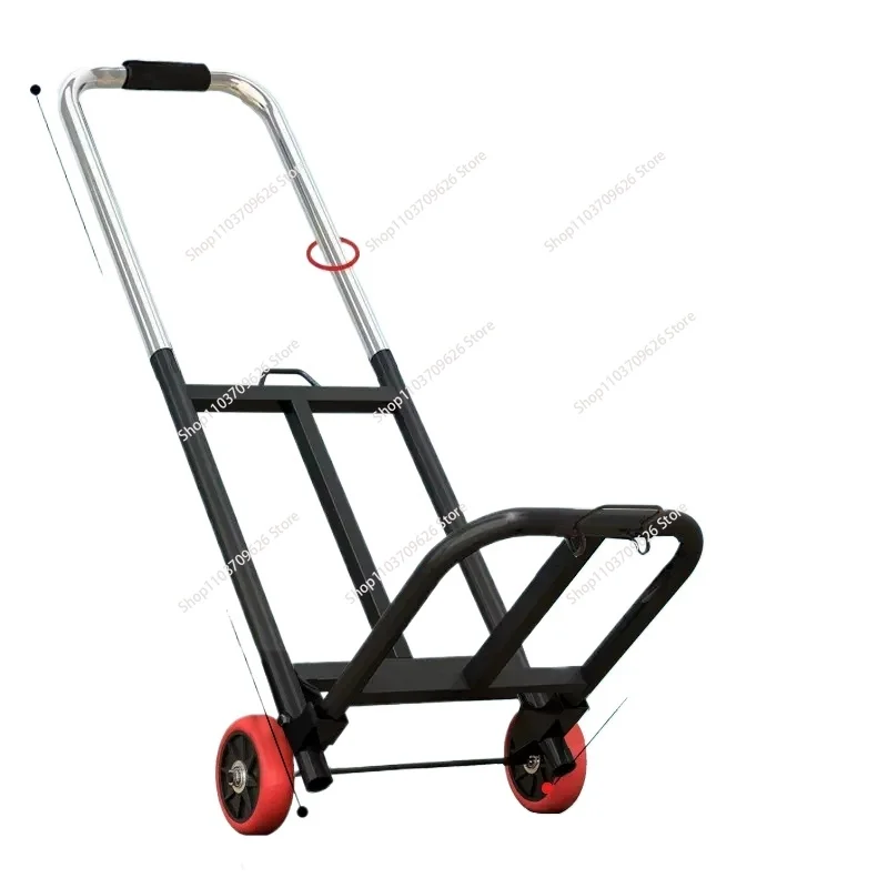 Folding handling trailer Home shopping Pull goods Shopping trolley Portable luggage Small trolley
Folding handling trailer Home shopping Pull goods Shopping trolley Portable luggage Small trolley
