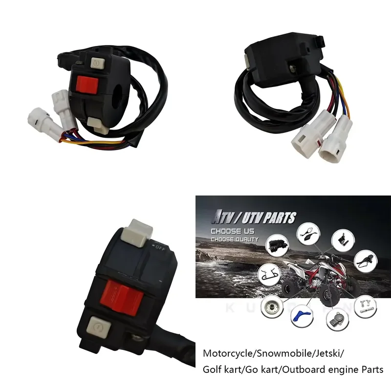 i Left Handlebar Headlight Switch for Raptor 700 Kodiak 450 700 OEM 1S3-83973-11-00 ATV UTV Spare Parts
i Left Handlebar Headlight Switch for Raptor 700 Kodiak 450 700 OEM 1S3-83973-11-00 ATV UTV Spare Parts