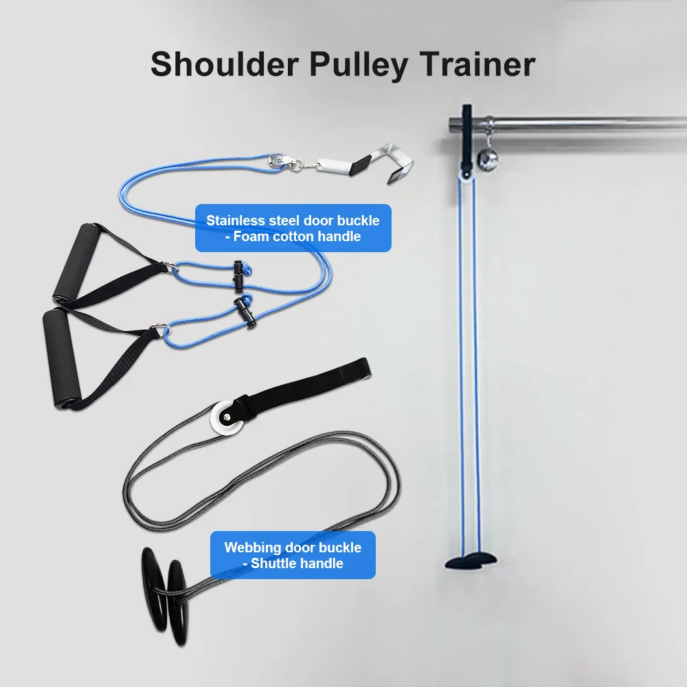 Shoulder Pulley Over The Door for Shoulder Rehab Exercise Pulley, Overdoor Shoulder Pulley Alleviate Shoulder Facilitate Recover
Shoulder Pulley Over The Door for Shoulder Rehab Exercise Pulley, Overdoor Shoulder Pulley Alleviate Shoulder Facilitate Recover