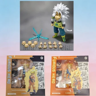 Stock Black Hole Dragon Ball SHF Angry Hero Awakening Goku Super Five White Hair Goku 1/12 Action Figure Model Collection Gift
Stock Black Hole Dragon Ball SHF Angry Hero Awakening Goku Super Five White Hair Goku 1/12 Action Figure Model Collection Gift
