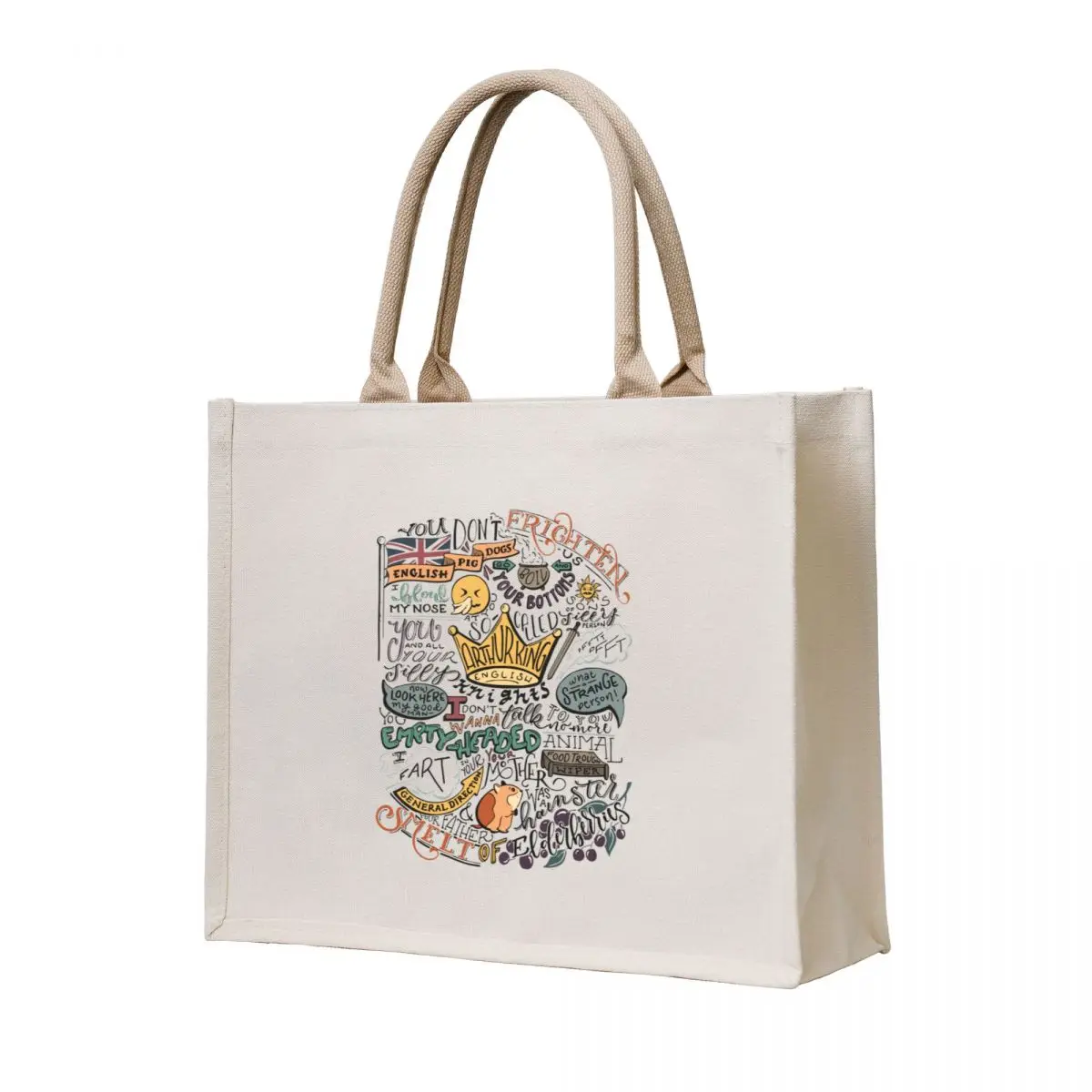 (Colorized) Monty Python French Castle Insults Tote Bag reusable grocery bags Cloth bag canvas bags
(Colorized) Monty Python French Castle Insults Tote Bag reusable grocery bags Cloth bag canvas bags