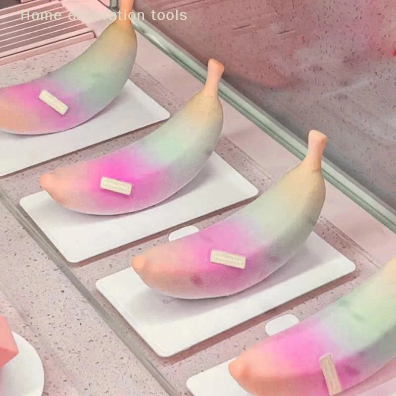 portable3D Banana Shape Fruit Silicone Mousse Cake Mold Nonstick Baking Decoration Reusable Pastry Tool For Home Kitchenitem
portable3D Banana Shape Fruit Silicone Mousse Cake Mold Nonstick Baking Decoration Reusable Pastry Tool For Home Kitchenitem