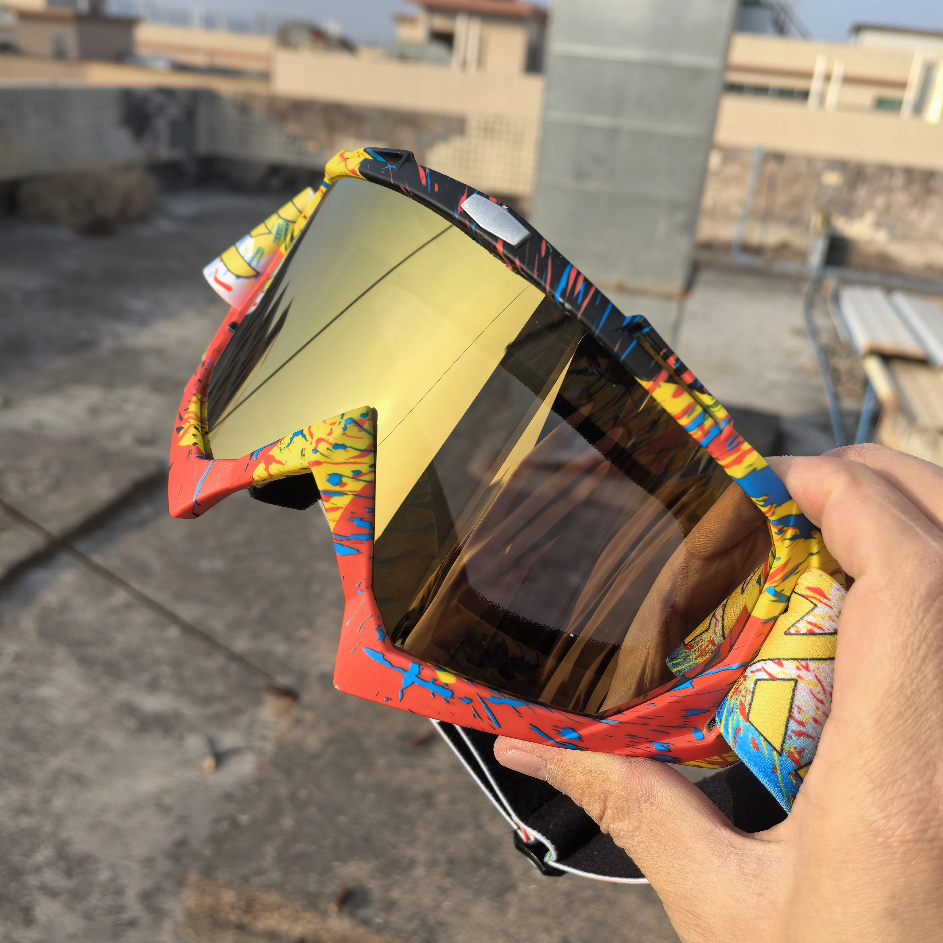 Karos Off-Road Sports Goggles UV400 Motorcycle Eyewear Wide Vision Design Men Women Motocross MTB ATV Bike Cycling Glasses K370
Karos Off-Road Sports Goggles UV400 Motorcycle Eyewear Wide Vision Design Men Women Motocross MTB ATV Bike Cycling Glasses K370
