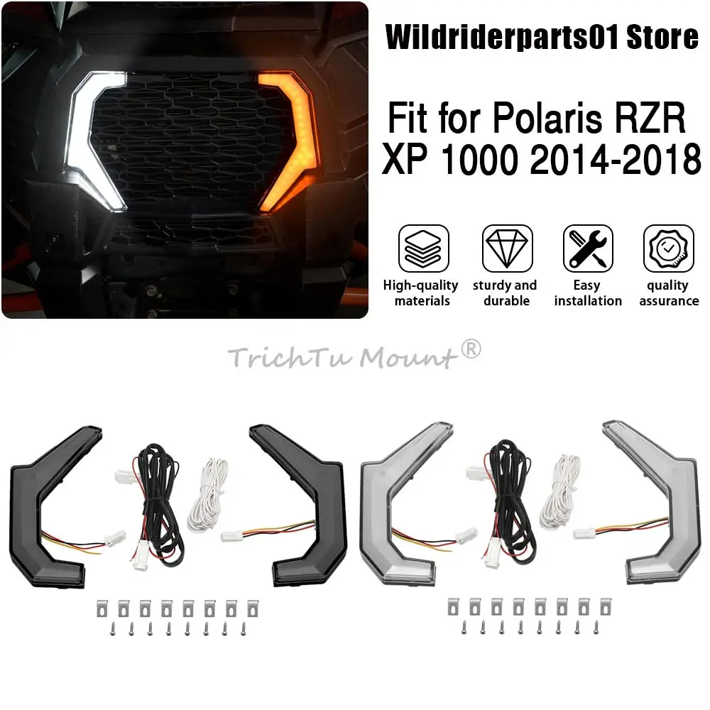 Front Fang Accent Lights 12V LED Turn Signal Light UTV ATV Accessories Fit For Polaris RZR 900 2015-2020 RZR XP XP4 4 900 S 900
Front Fang Accent Lights 12V LED Turn Signal Light UTV ATV Accessories Fit For Polaris RZR 900 2015-2020 RZR XP XP4 4 900 S 900