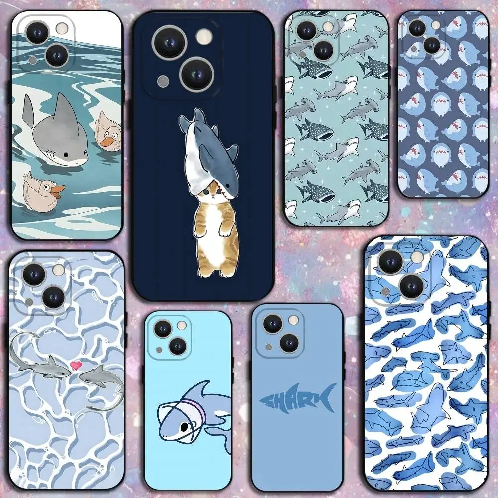 Cute Cartoon Blue Shark Phone Case For iPhone 17,16,15,14,13,12,11 Plus,Pro Max,XS,X,XR,SE,Mini,8,7,Soft Silicone Black Cover
Cute Cartoon Blue Shark Phone Case For iPhone 17,16,15,14,13,12,11 Plus,Pro Max,XS,X,XR,SE,Mini,8,7,Soft Silicone Black Cover