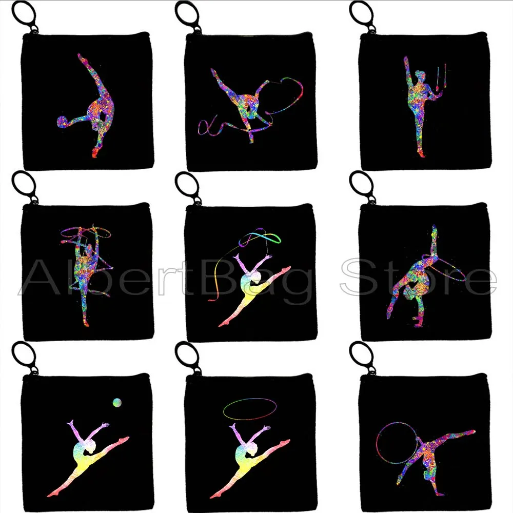 Colorful Rhythmic Gymnastics Ribbon Rope Ball Watercolor Art Cute Sport Gifts Canvas Coin Purse Key Case Small Bag Wallet Pouch
Colorful Rhythmic Gymnastics Ribbon Rope Ball Watercolor Art Cute Sport Gifts Canvas Coin Purse Key Case Small Bag Wallet Pouch