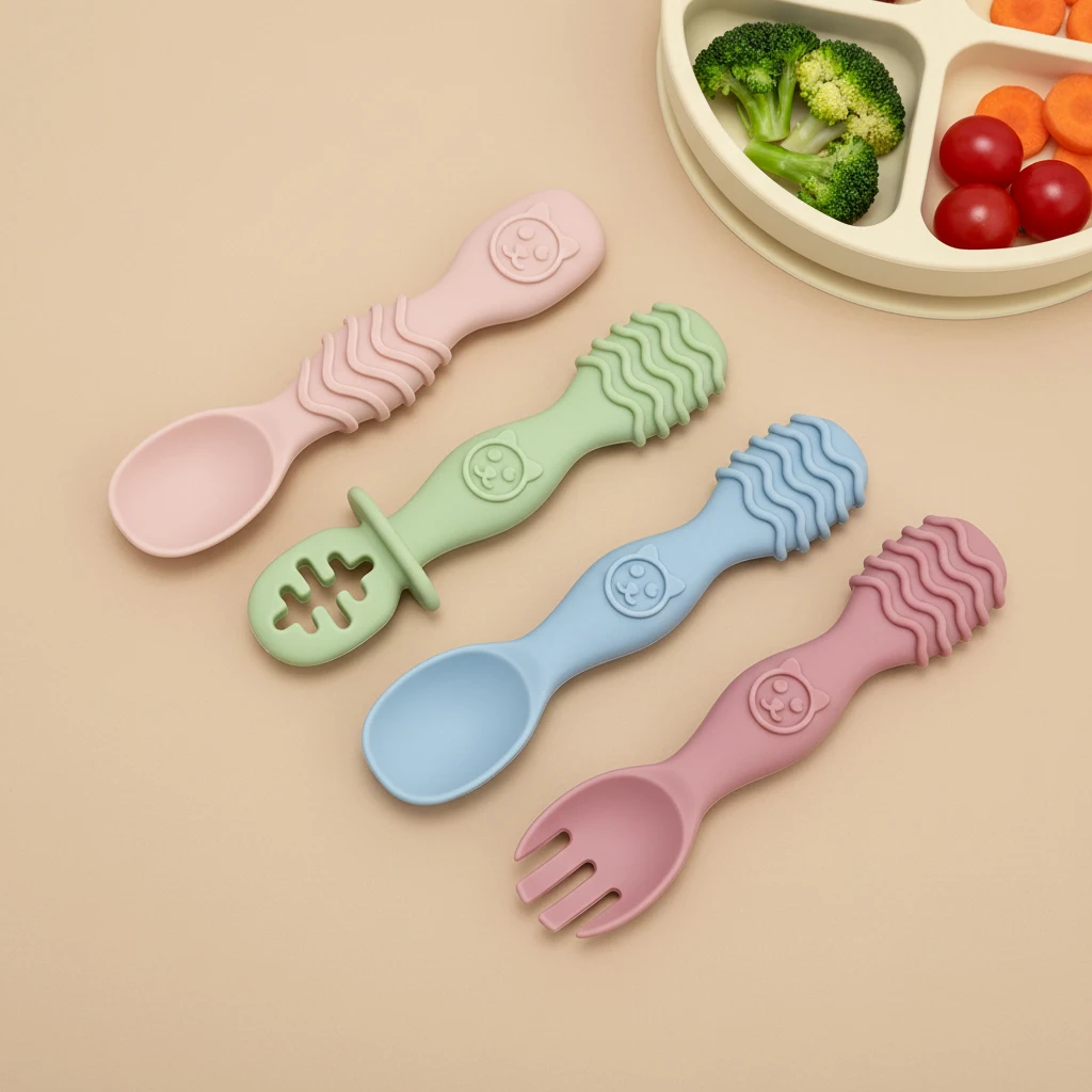 3pcs New Silicone Baby Tableware, chew-resistant, baby food accessories, microwave heating & dishwasher compatible
3pcs New Silicone Baby Tableware, chew-resistant, baby food accessories, microwave heating & dishwasher compatible
